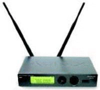 Wireless Receiver with Antennas, Rack Mount Kit, Audio Cable